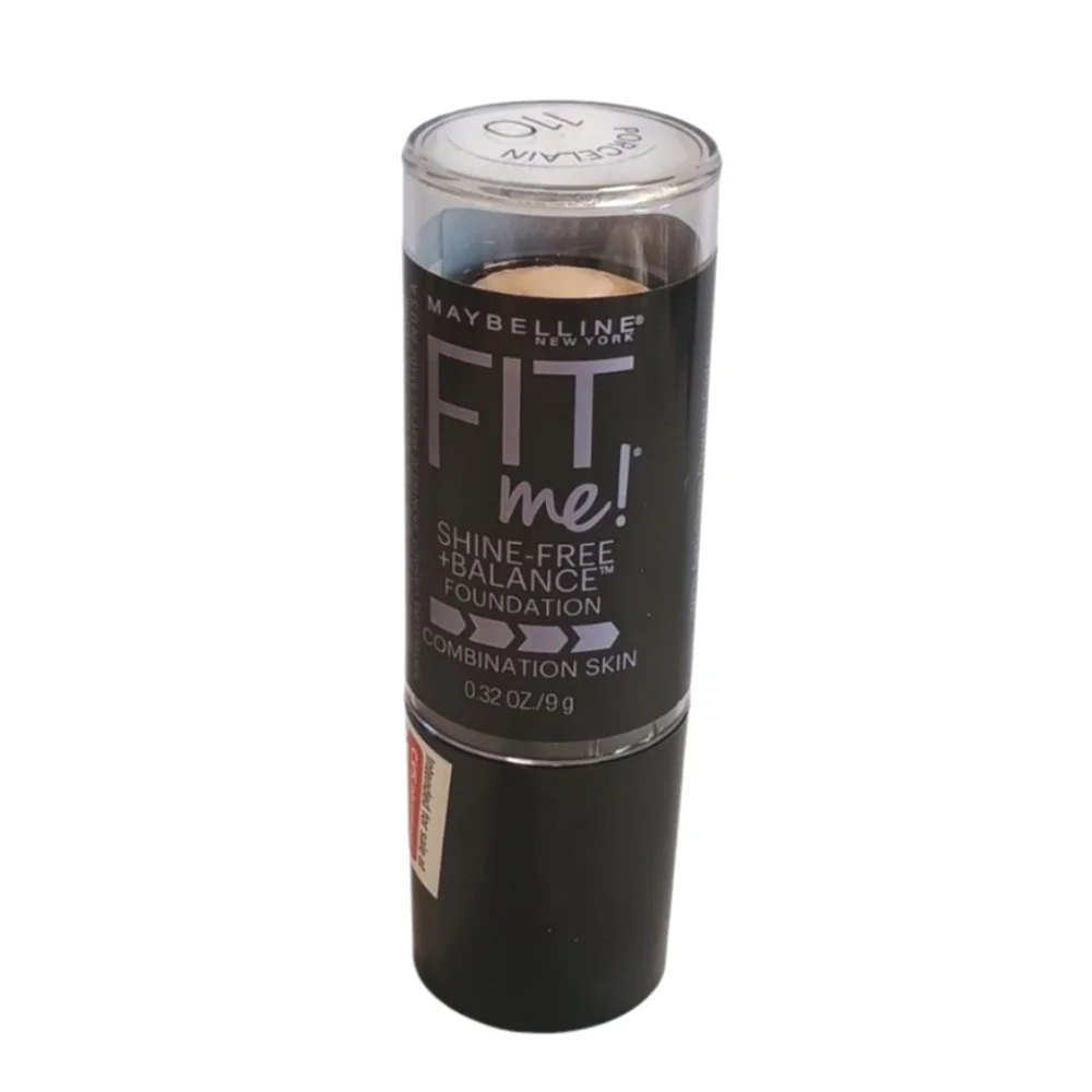 Maybelline Fit Me Shine-Free + Balance Stick Foundation, 110 Porcelain